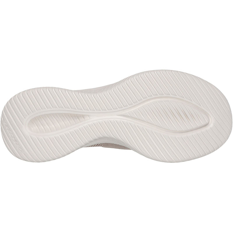 Skechers Ultra Flex 3.0 Brilliant Path Damen Textil Sneaker In Taupe