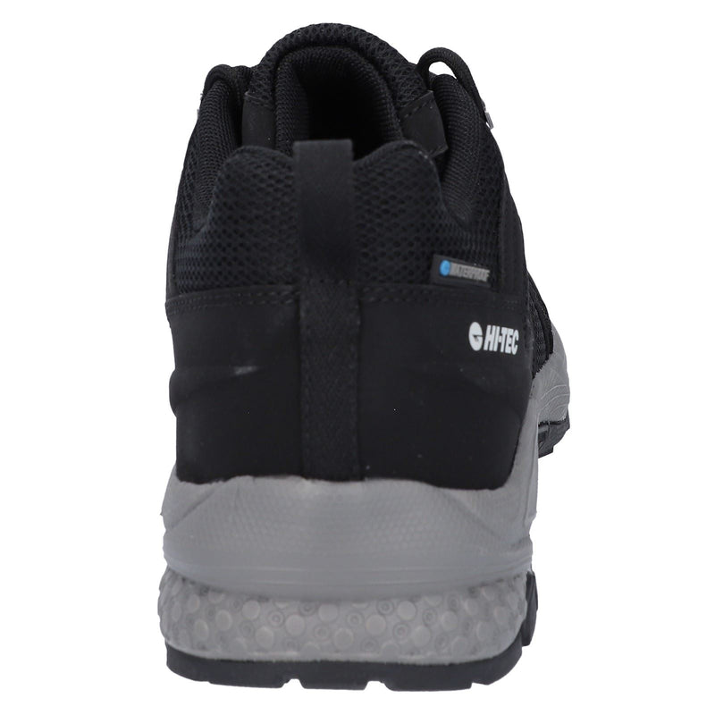 Hi-Tec Saunter WP Polyester Mesh Herren Wanderschuhe In Schwarz