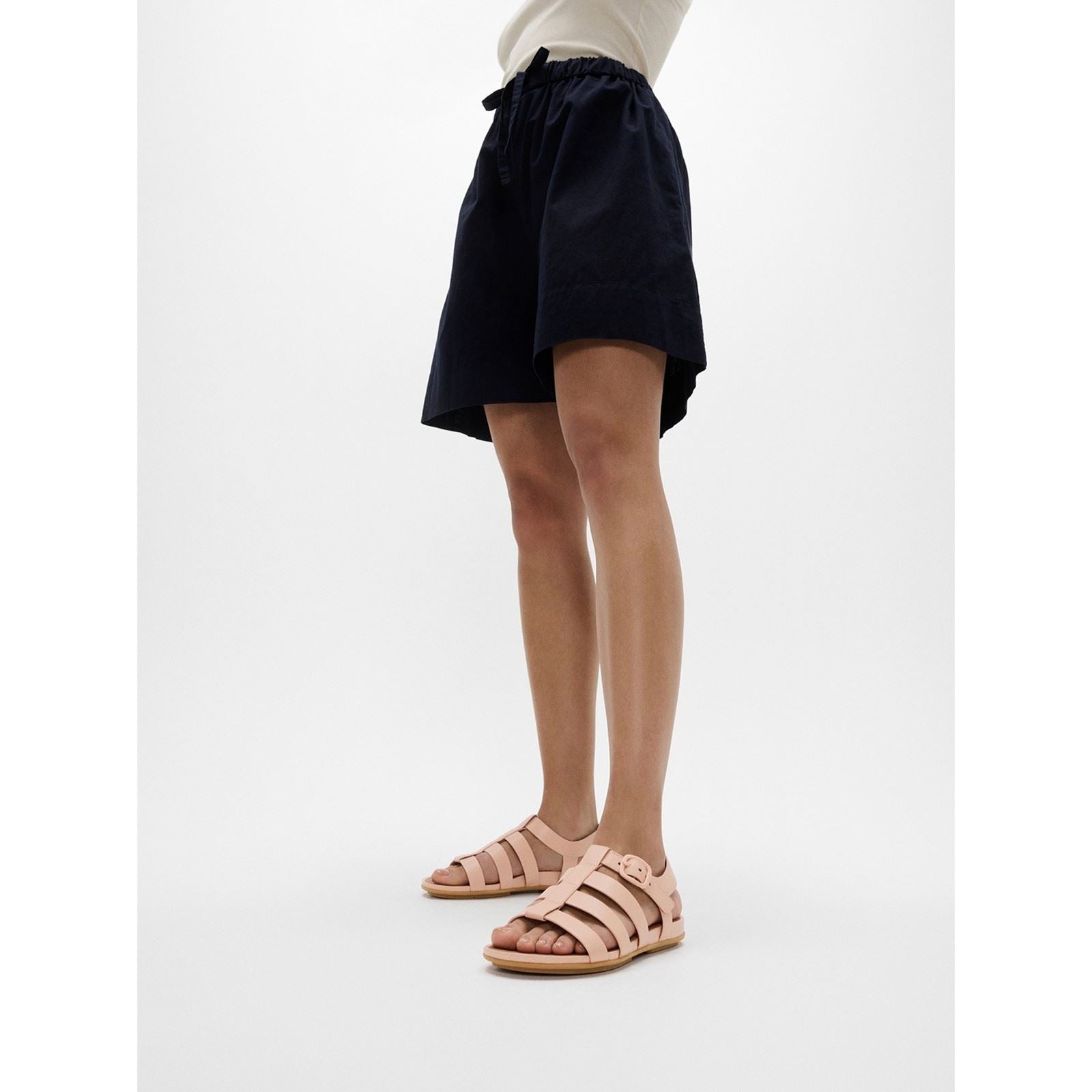 Fitflop Gracie Fisherman Leder Damen Sandalen Sandy Beige