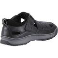 Hush Puppies Rucker Herren Sandalen Aus Schwarzem Leder