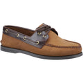 Sperry Authentic 2 Eye Herren Bootsschuhe Aus Braunem Leder Kombimaterial