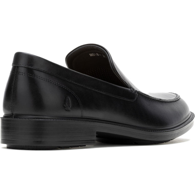 Hush Puppies Banker Herrenschuhe Aus Schwarzem Leder Mit Schnürung