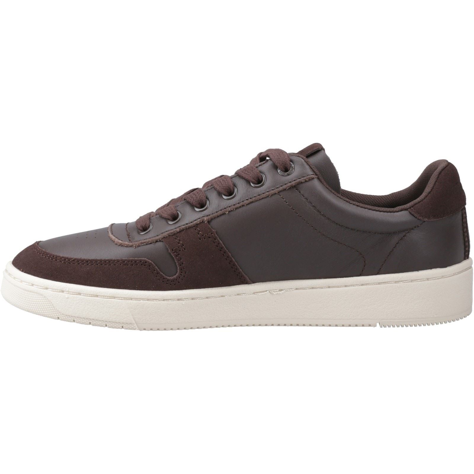 TOMS TRVL Lite Court Leder Herren Braune Sneaker