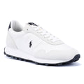 Ralph Lauren Trail 125 Weiße Ledersneaker Für Herren