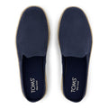 TOMS Santiago Mule Herren Pantoletten Aus Leder In Marineblau