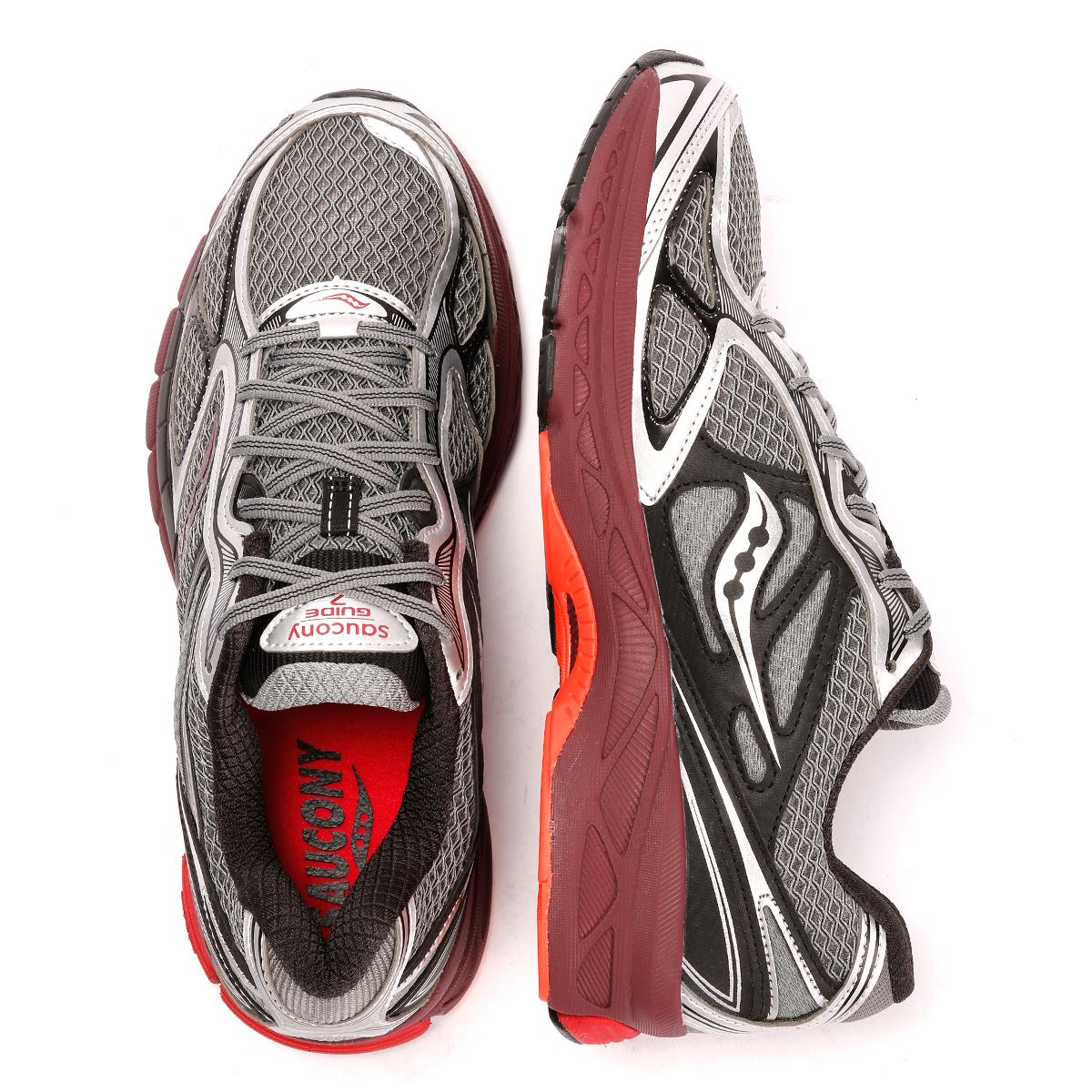 Saucony Progrid Guide 7 Herren Graue Sneaker