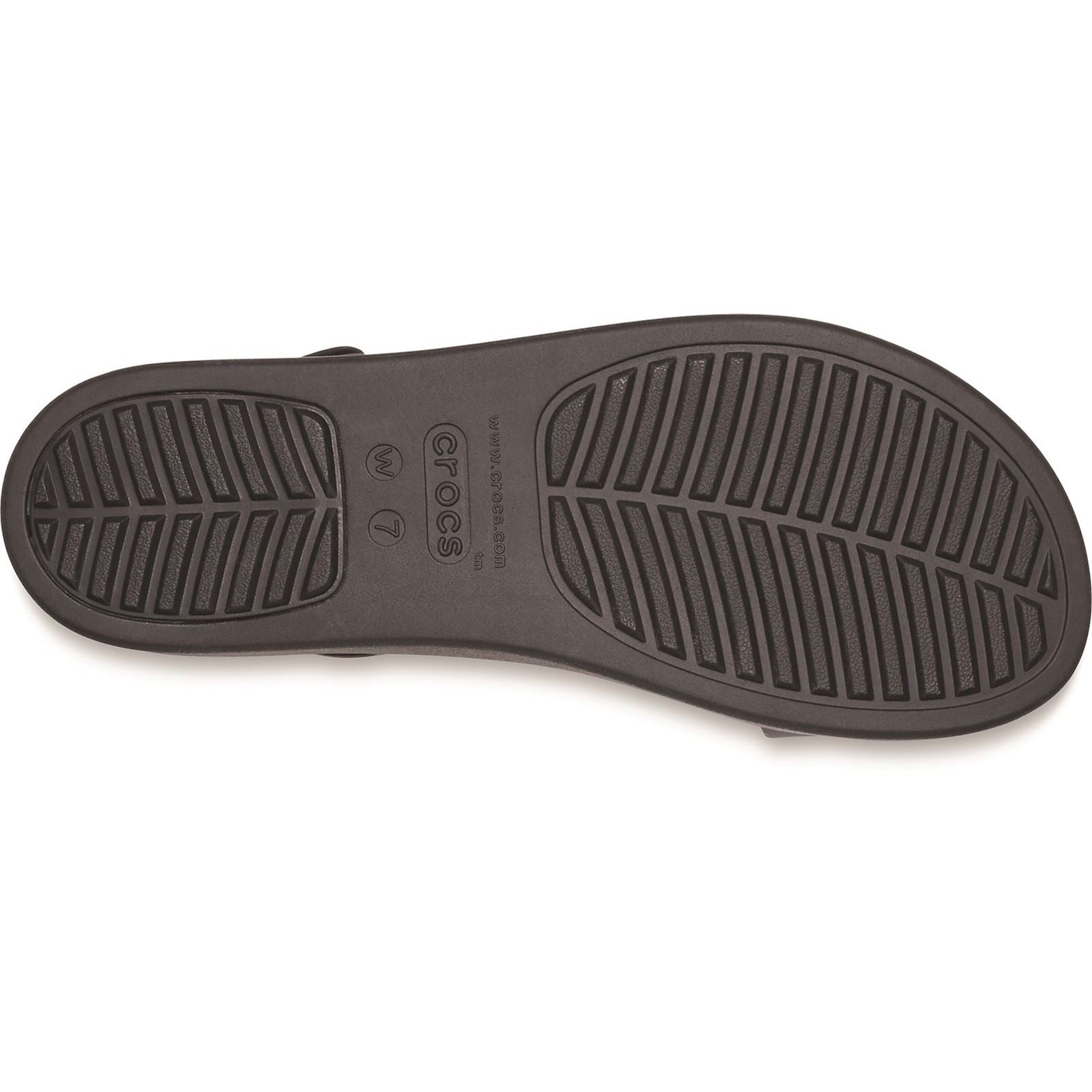 Crocs Brooklyn Low Wedge Damen Sandalen Aus Thermoplastischem Material In Schwarz