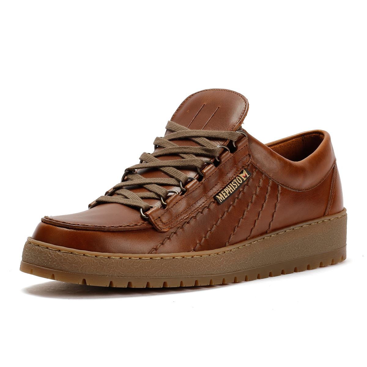 Mephisto Rainbow Heritage 4778 Herren Leder Braune Schnürschuhe