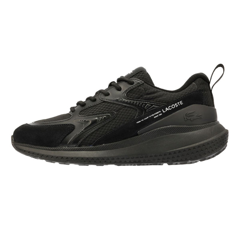 Lacoste L003 Evo Herren Schwarze Turnschuhe