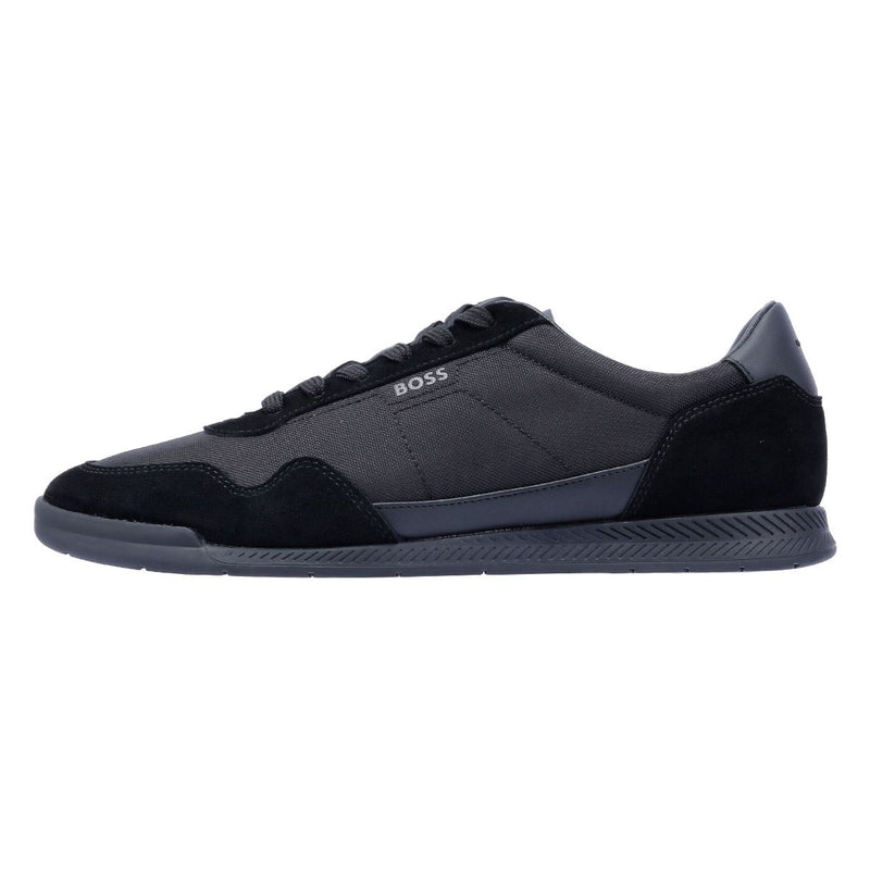 Boss Titanium Herren Schwarze Turnschuhe