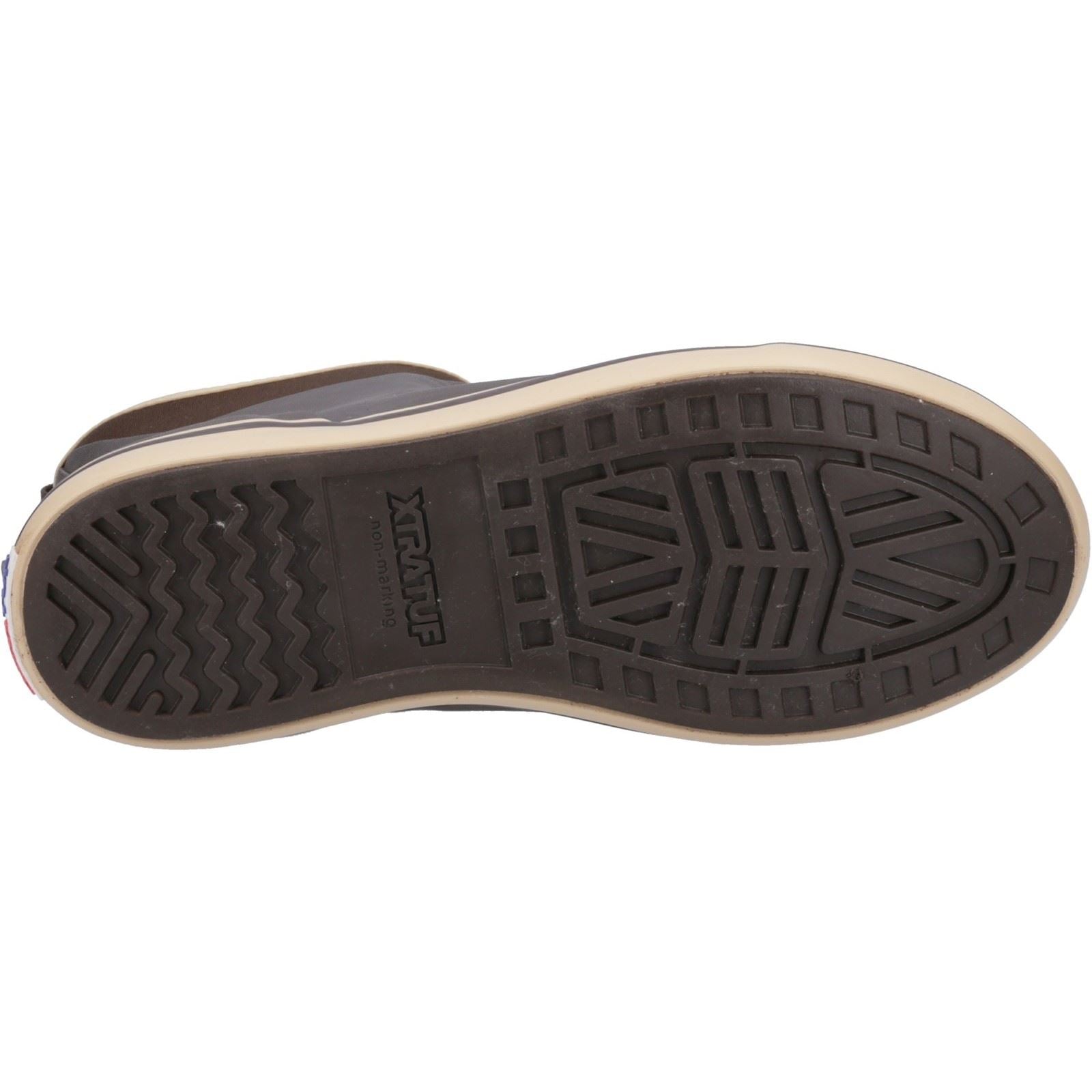 Xtratuf Knöchel Deck Gummi Schokoladen/Tannensohlen Gummistiefel