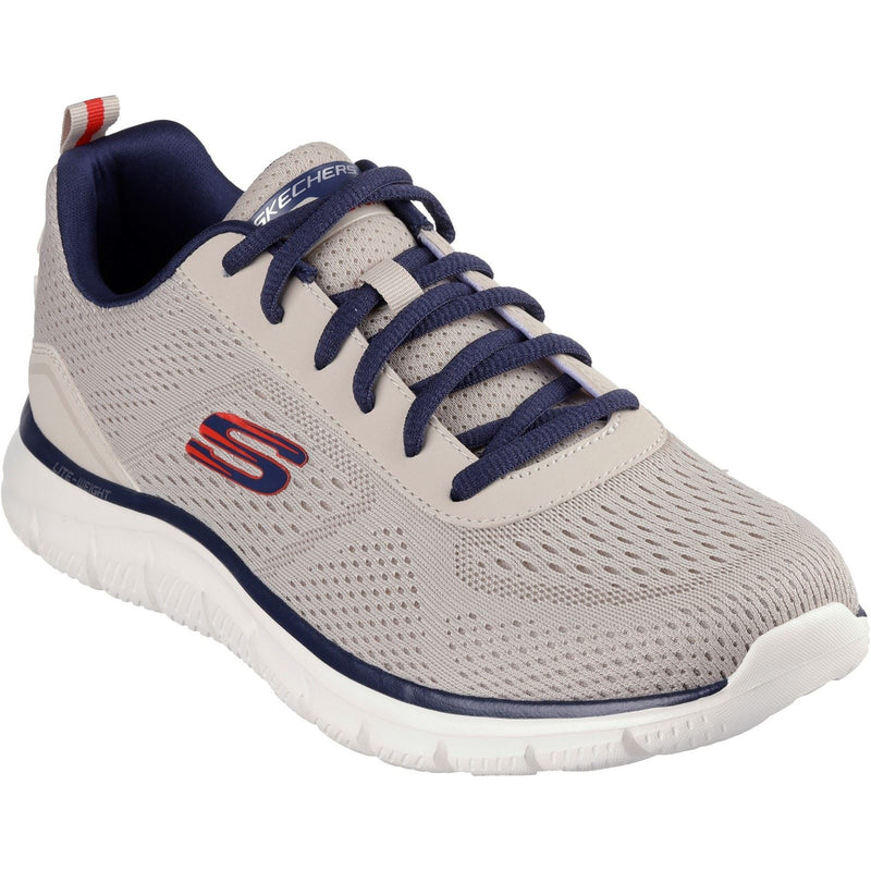Skechers Track Leshur Herren Sneaker Aus Synthetik In Taupe/Navy