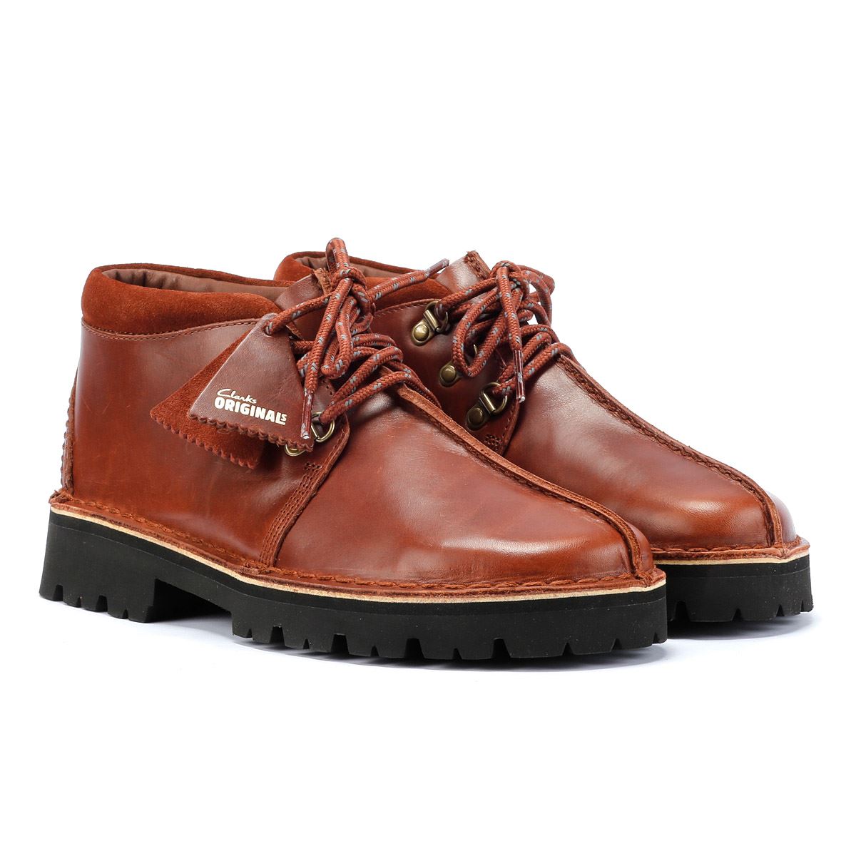 Clarks Originals Desert Trek XL Braune Herrenstiefel Aus Leder