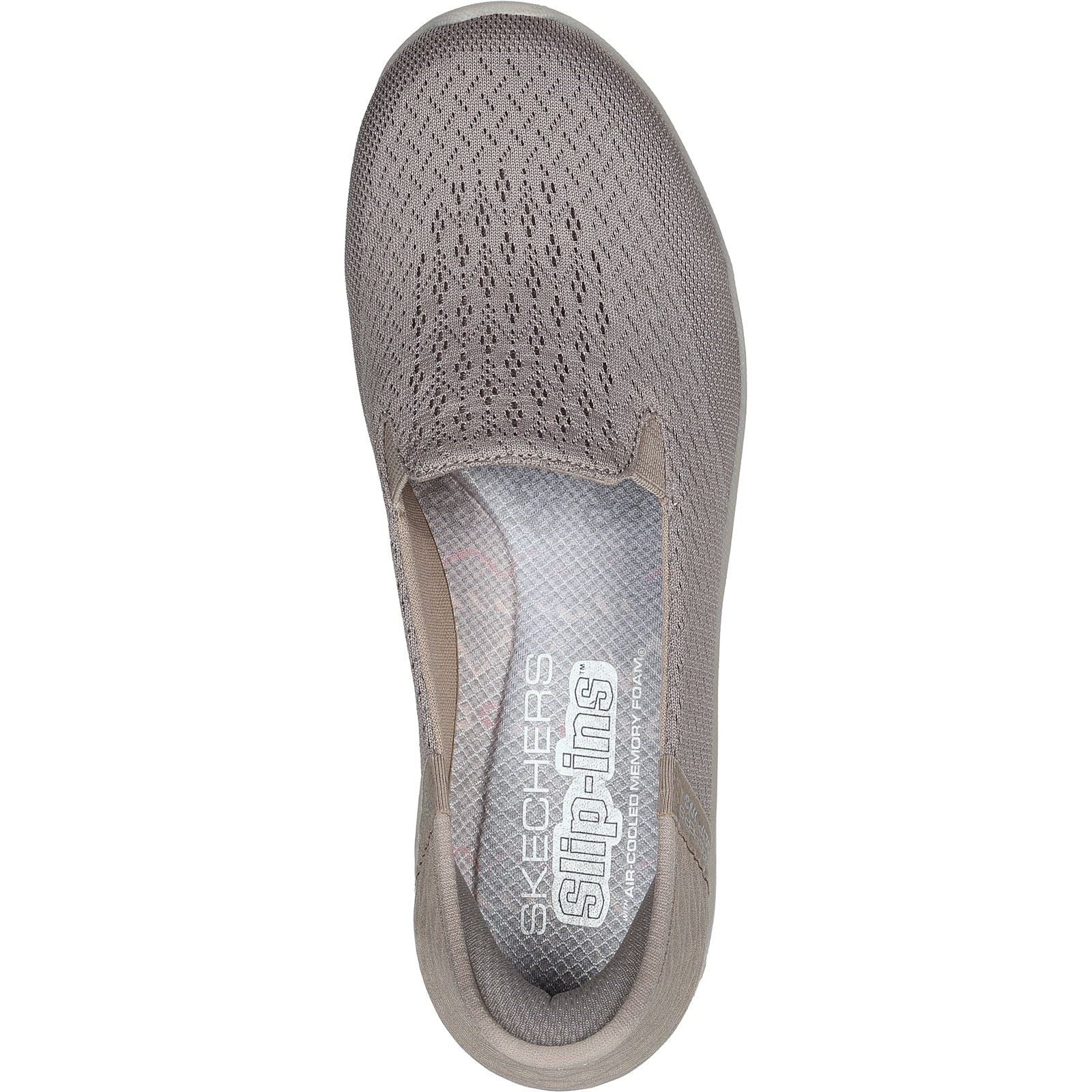 Skechers Reggae Fest 2.0 - Guiding Synthetik Damen-Taupe-Sneakers
