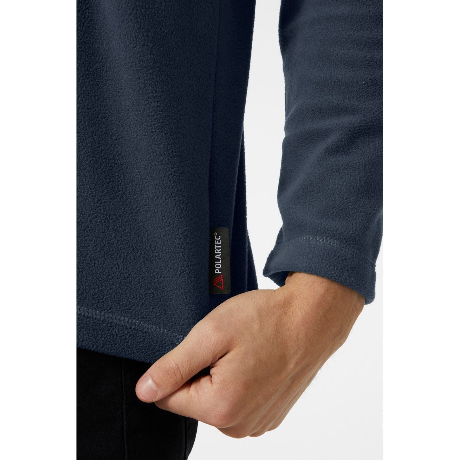 Helly Hansen Sport Daybreaker 1/2 Zip Polyester Herren Blauer Fleece Pullover