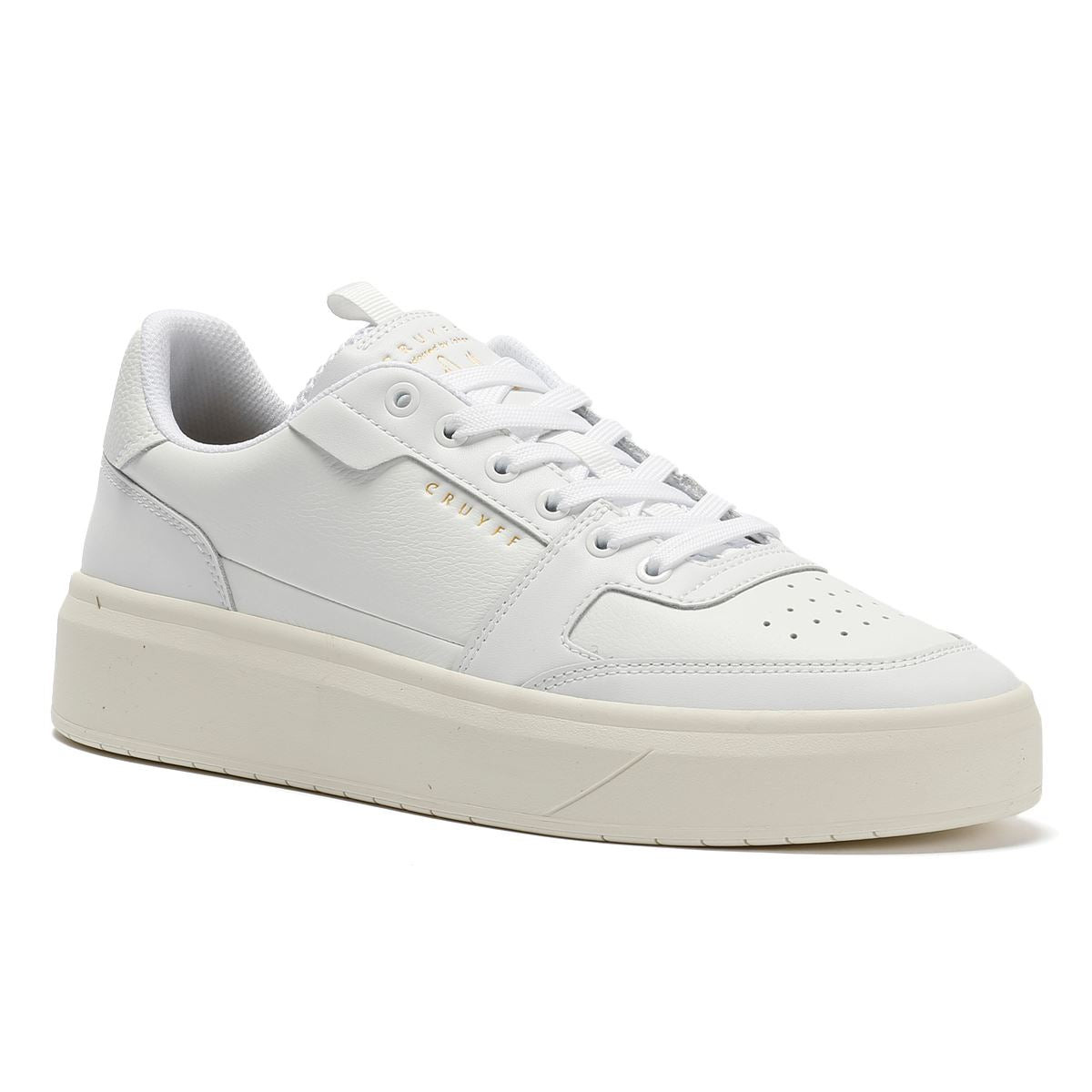 Cruyff Endorsed Pro Herren Weiße Sneaker