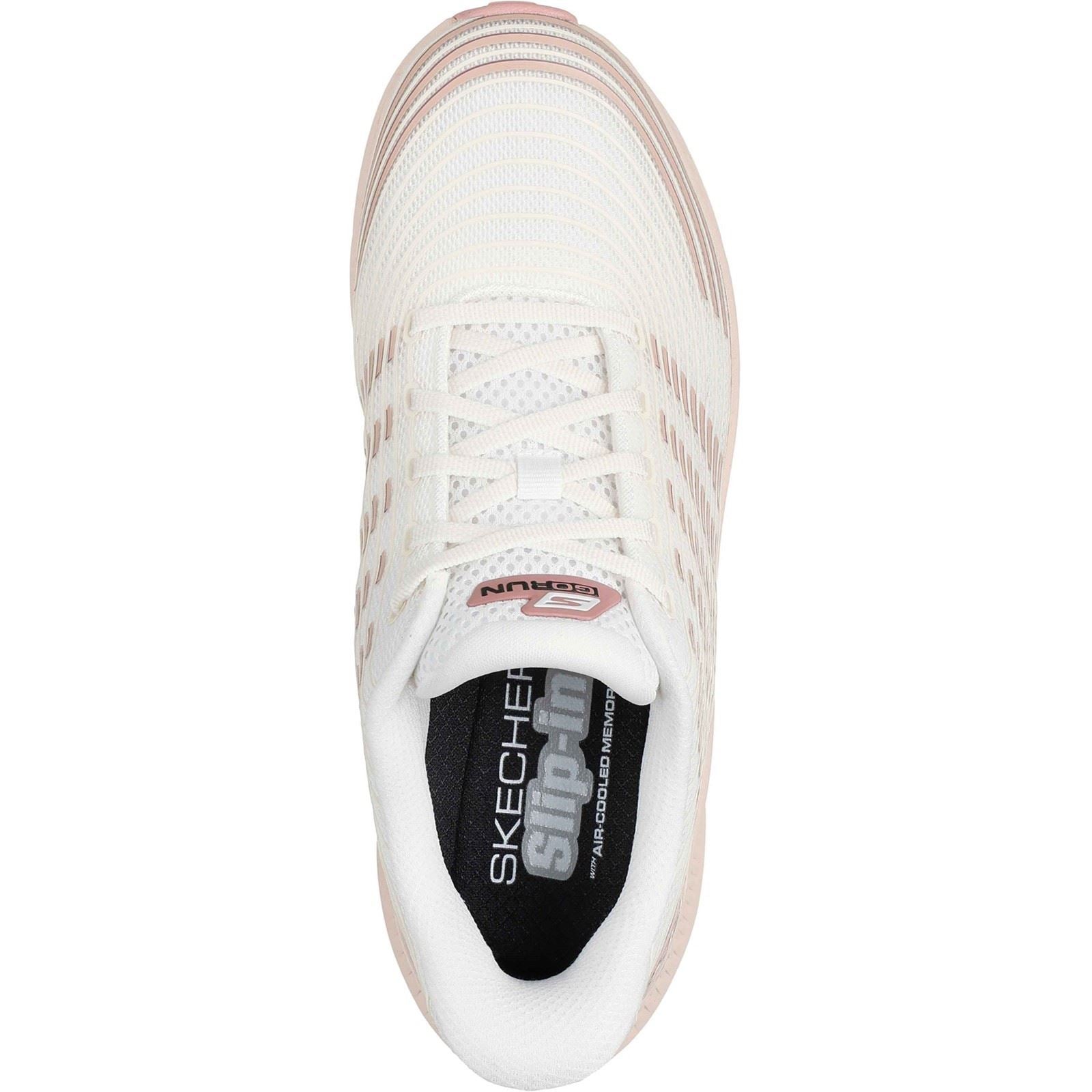 Skechers GO RUN Consistent 2.0 - Senna Textil Damen Natursneaker
