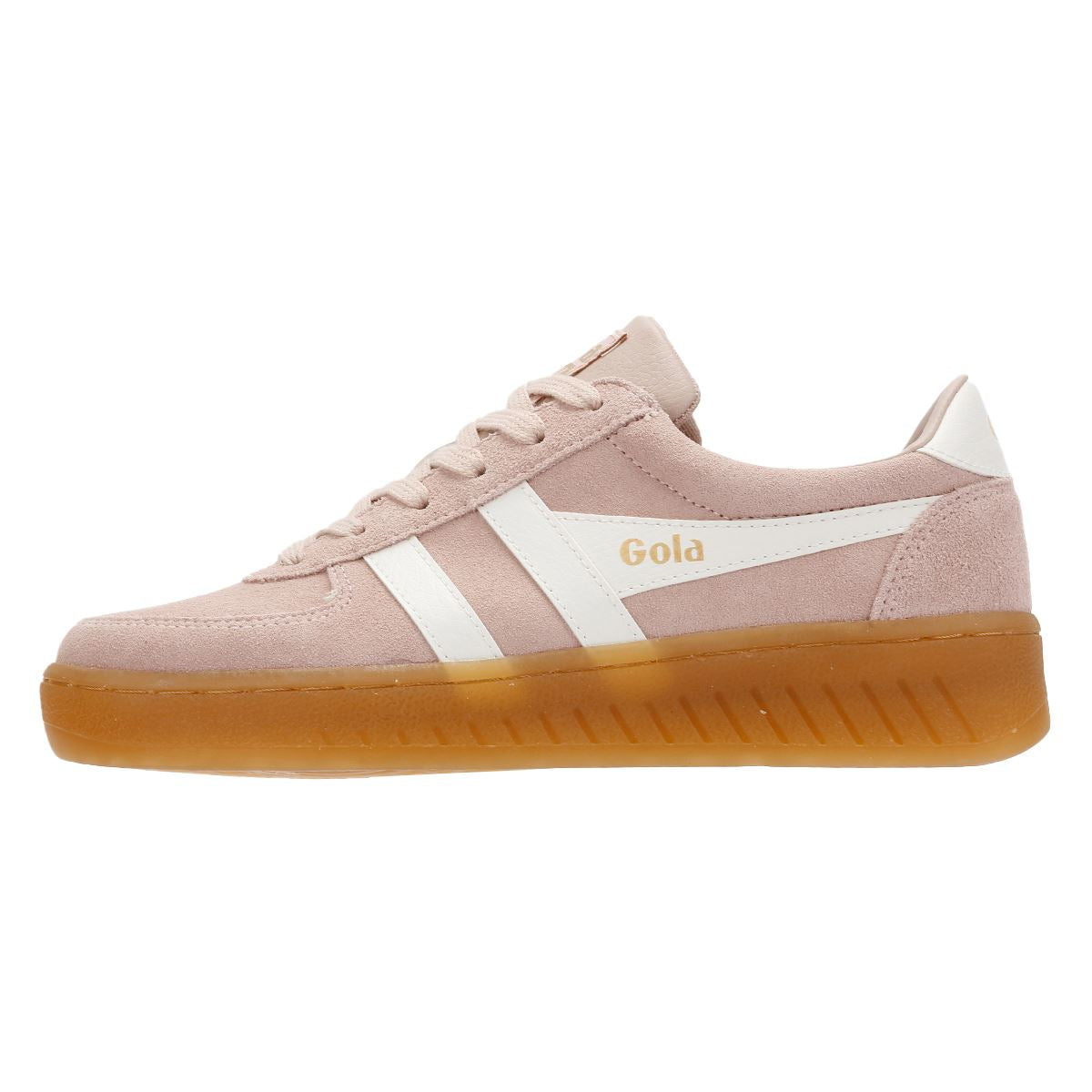 Gola Grandslam Damen Turnschuhe Aus Wildleder In Pink
