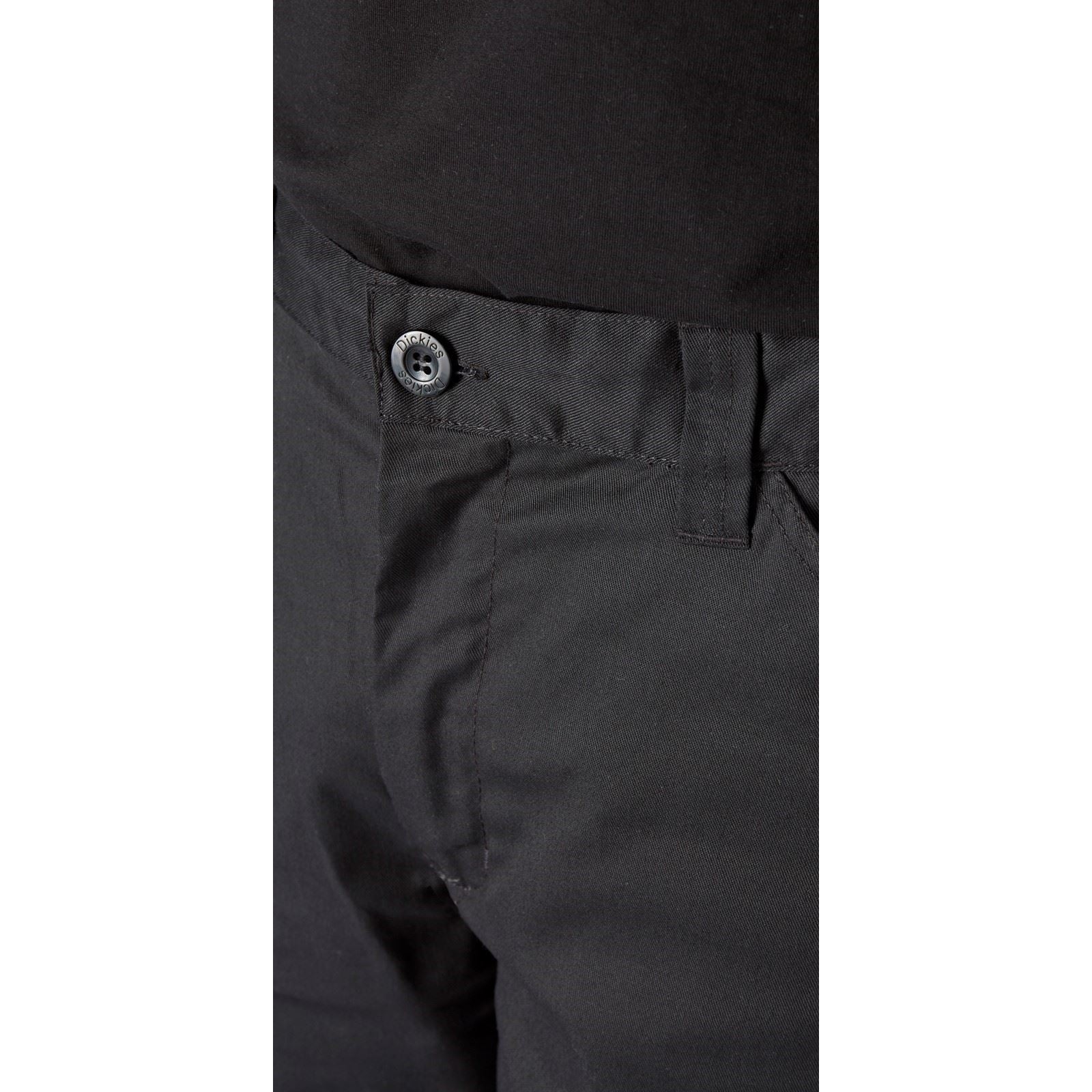 Dickies Everyday Polyester Herren Schwarze Knielange Shorts
