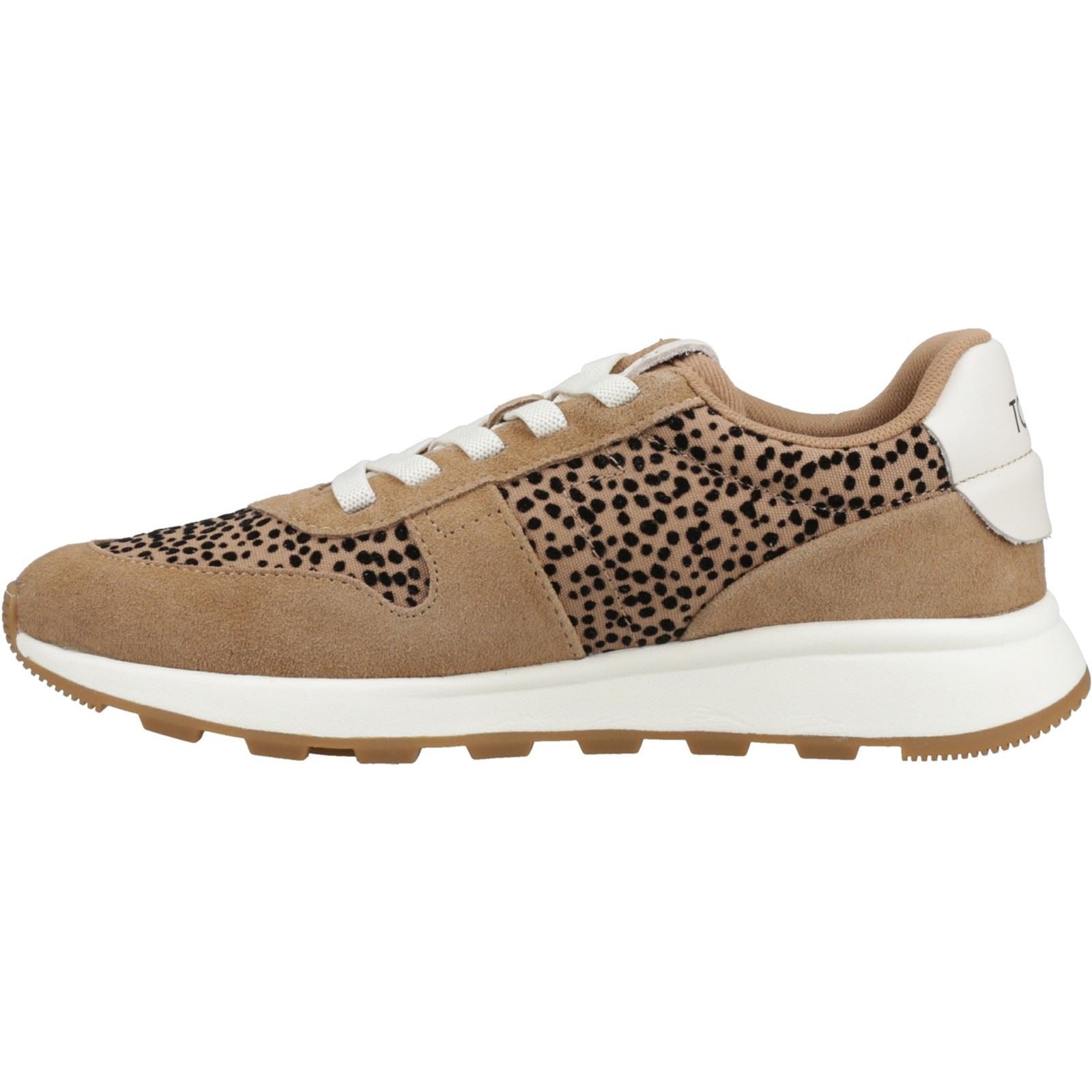 TOMS TRVL Lite Retro Leder Damen Braune Sneaker