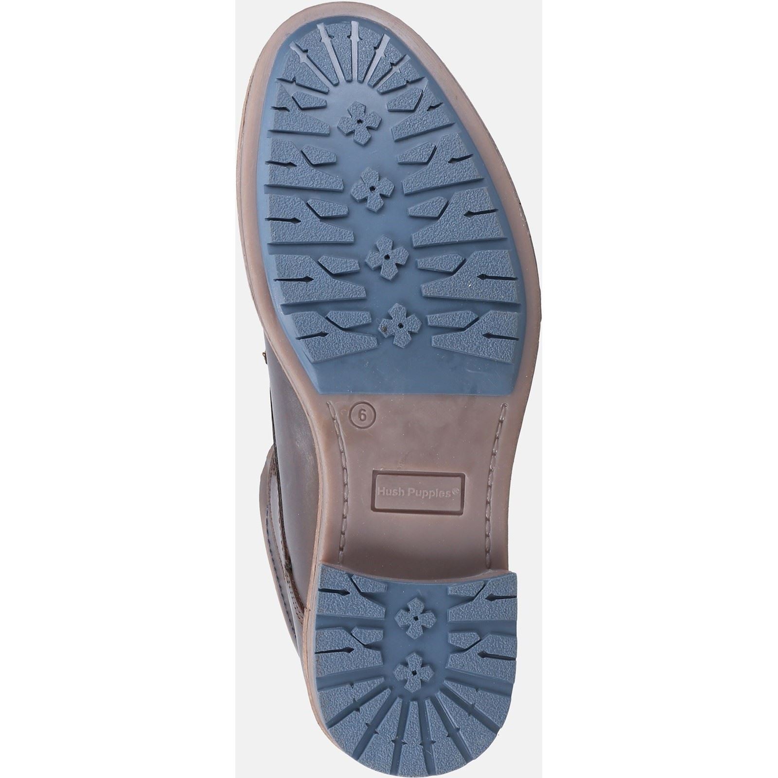 Hush Puppies Joel Braune Herrenstiefel Aus Leder