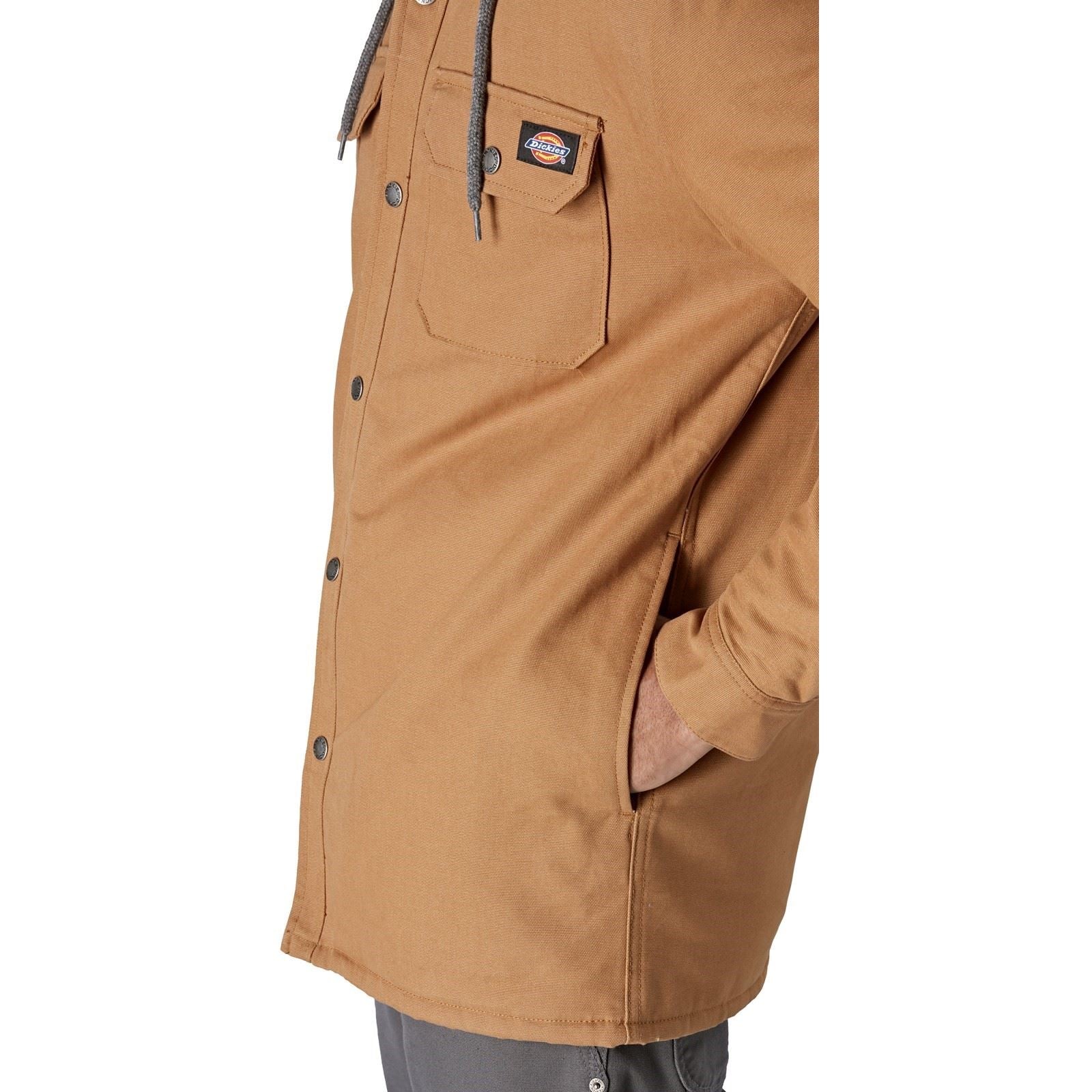Dickies Duck Herren Braune Hemdjacke