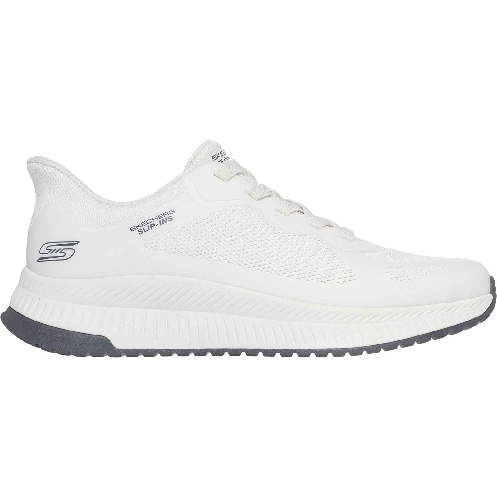 Skechers BOBS Sport Squad Chaos 4 Herren Weiß Sneaker