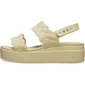 Crocs Brooklyn Woven Thermoplastische Damen Chai Sandalen