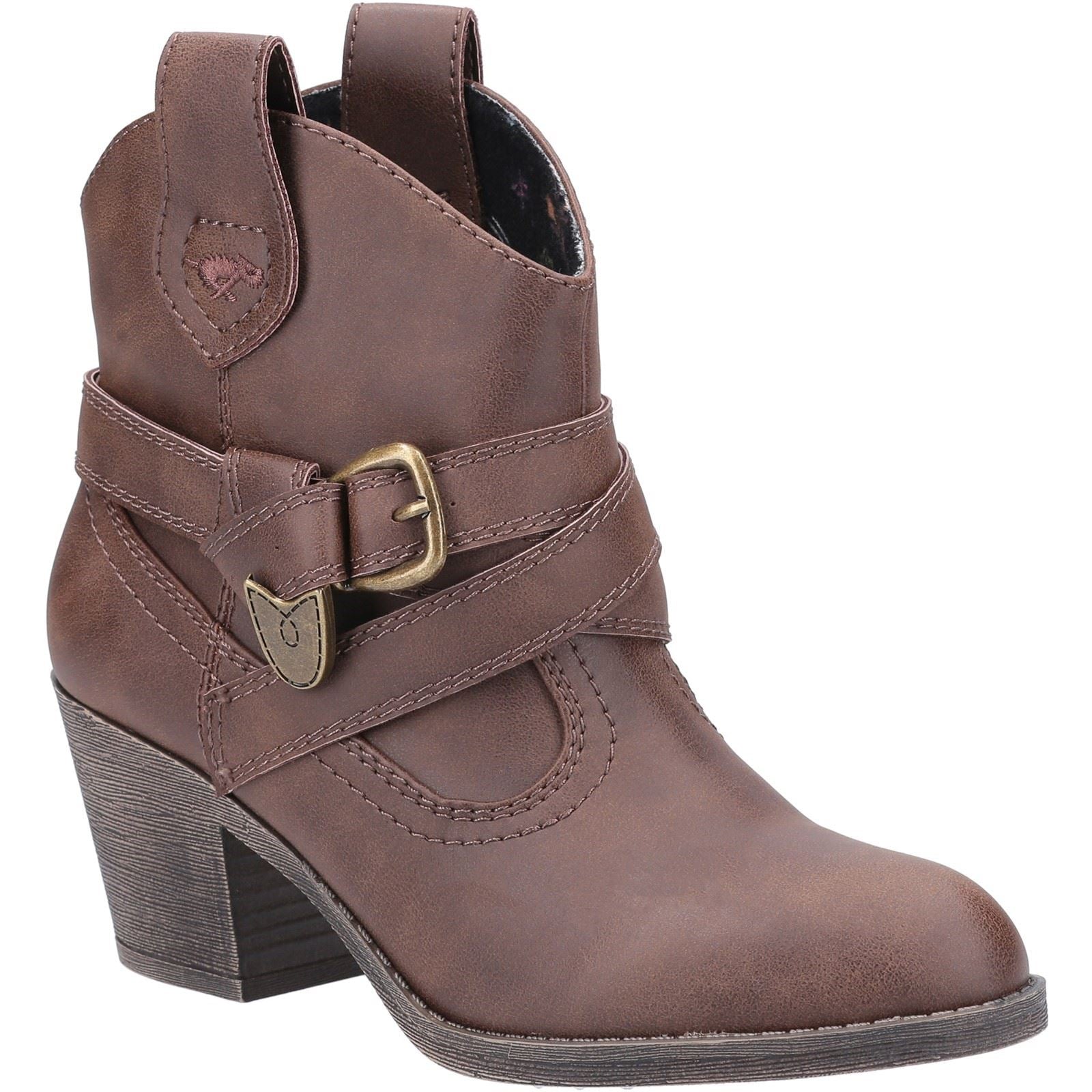 Rocket Dog Satire Damen Braune Stiefel