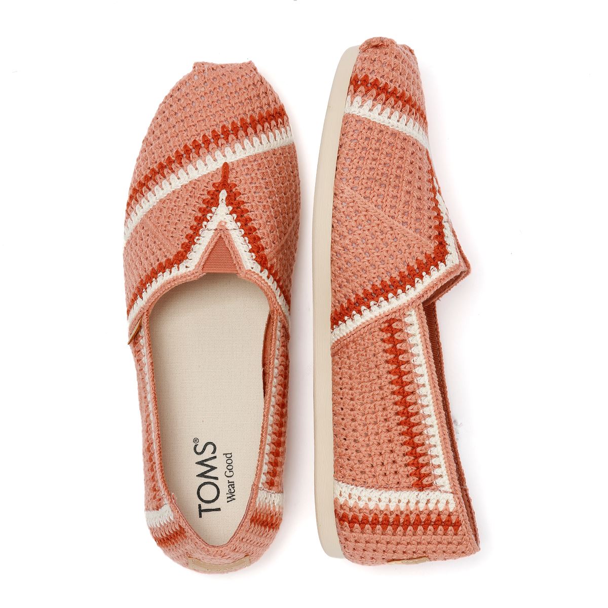 TOMS Alpargata Classic Baumwoll Frauen Pinke Espadrilles