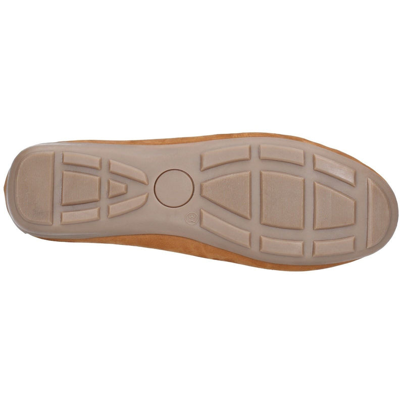 Hush Puppies Maggie Leder Damen Loafer In Tan