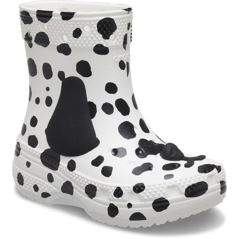 Crocs Classic Dalmatian Eva Weiße/Schwarze Farbe Gummistiefel