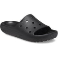 Crocs Classic Slide Thermoplastische Schwarze Schieber
