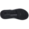 Crocs On the Clock Polyurethan Damen Sneaker In Triple Black