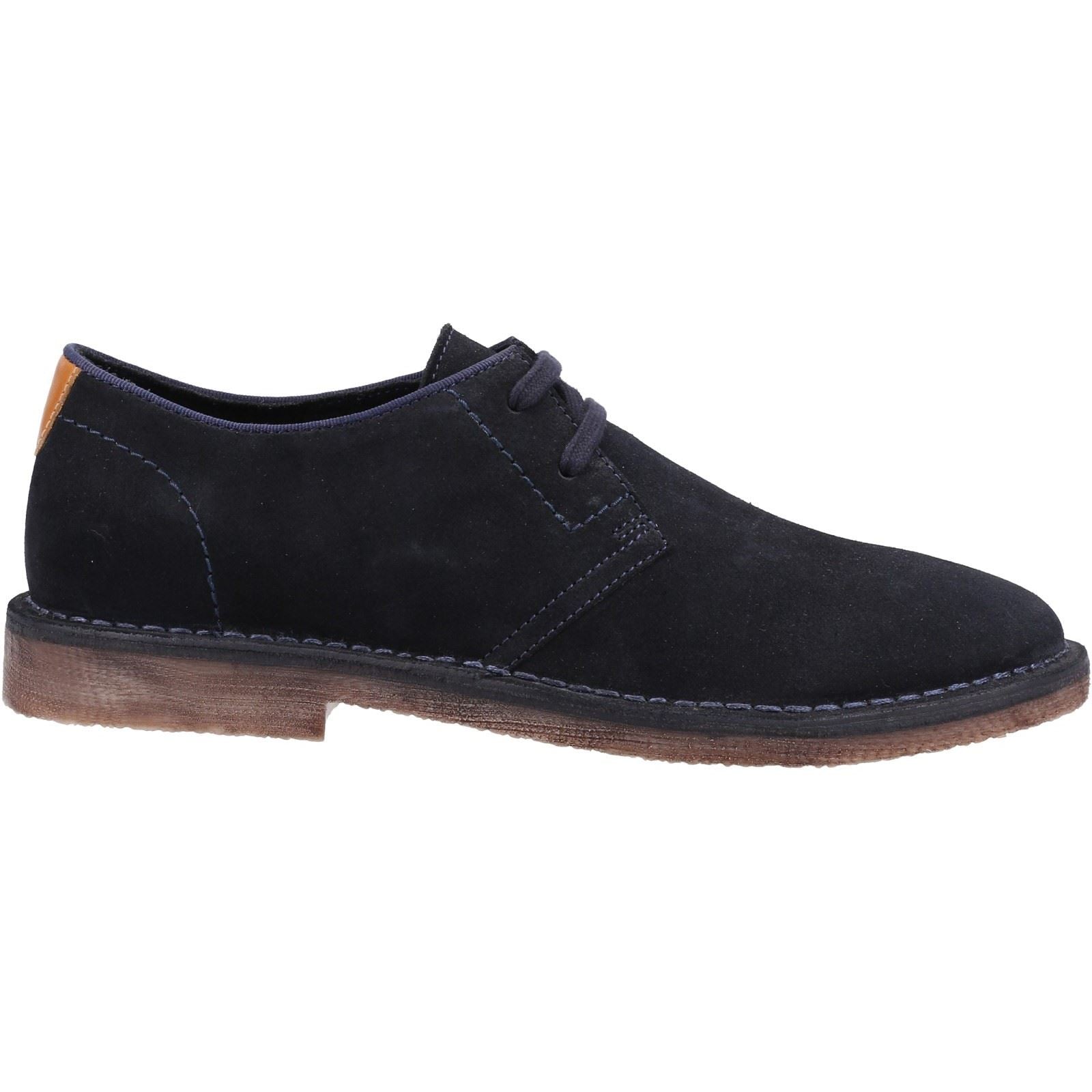 Hush Puppies Scout Wildleder Herren Navy Schnürschuhe
