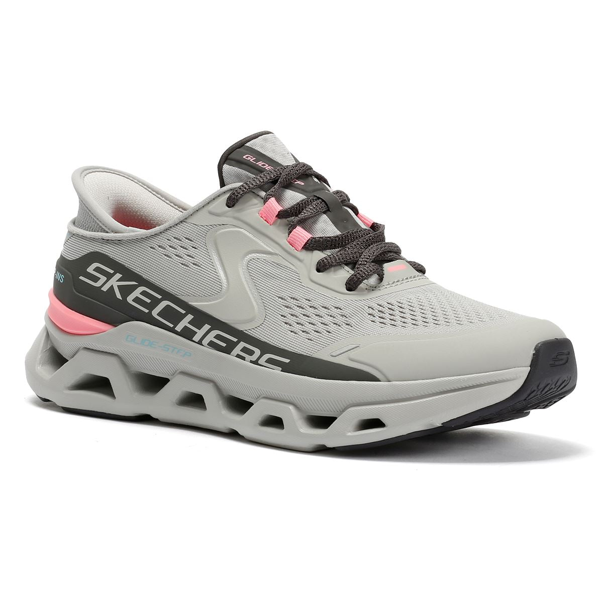 Skechers Slip-Ins Glide Step Altus Mesh Damen Sneaker In Grau