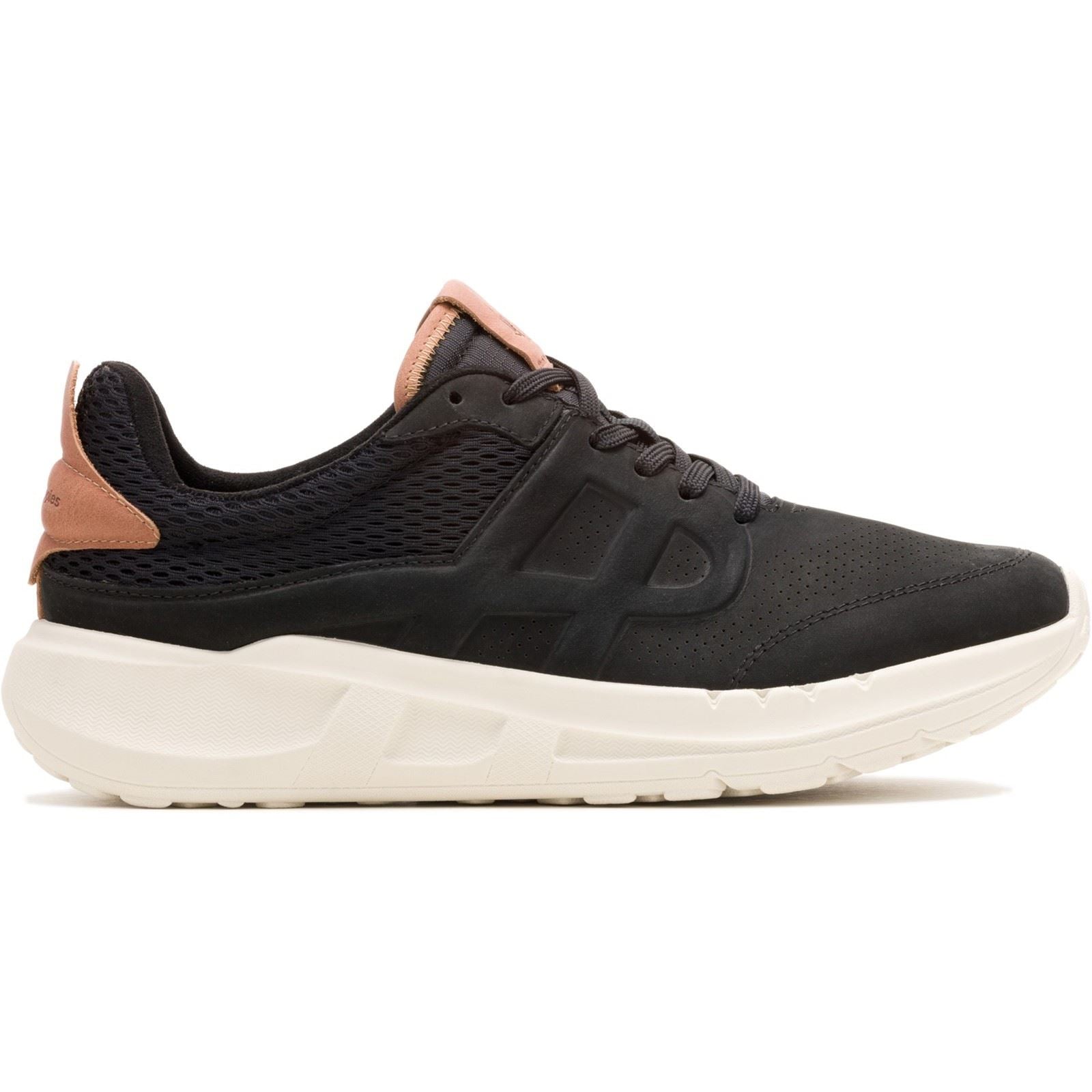 Hush Puppies Seventy8 Herren Sneaker Aus Schwarzem Wildleder