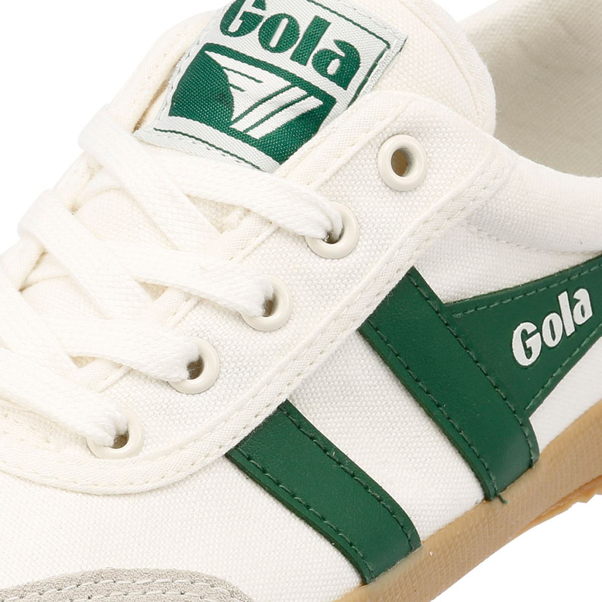 Gola Badminton Canvas Damen Sneaker In Weiß