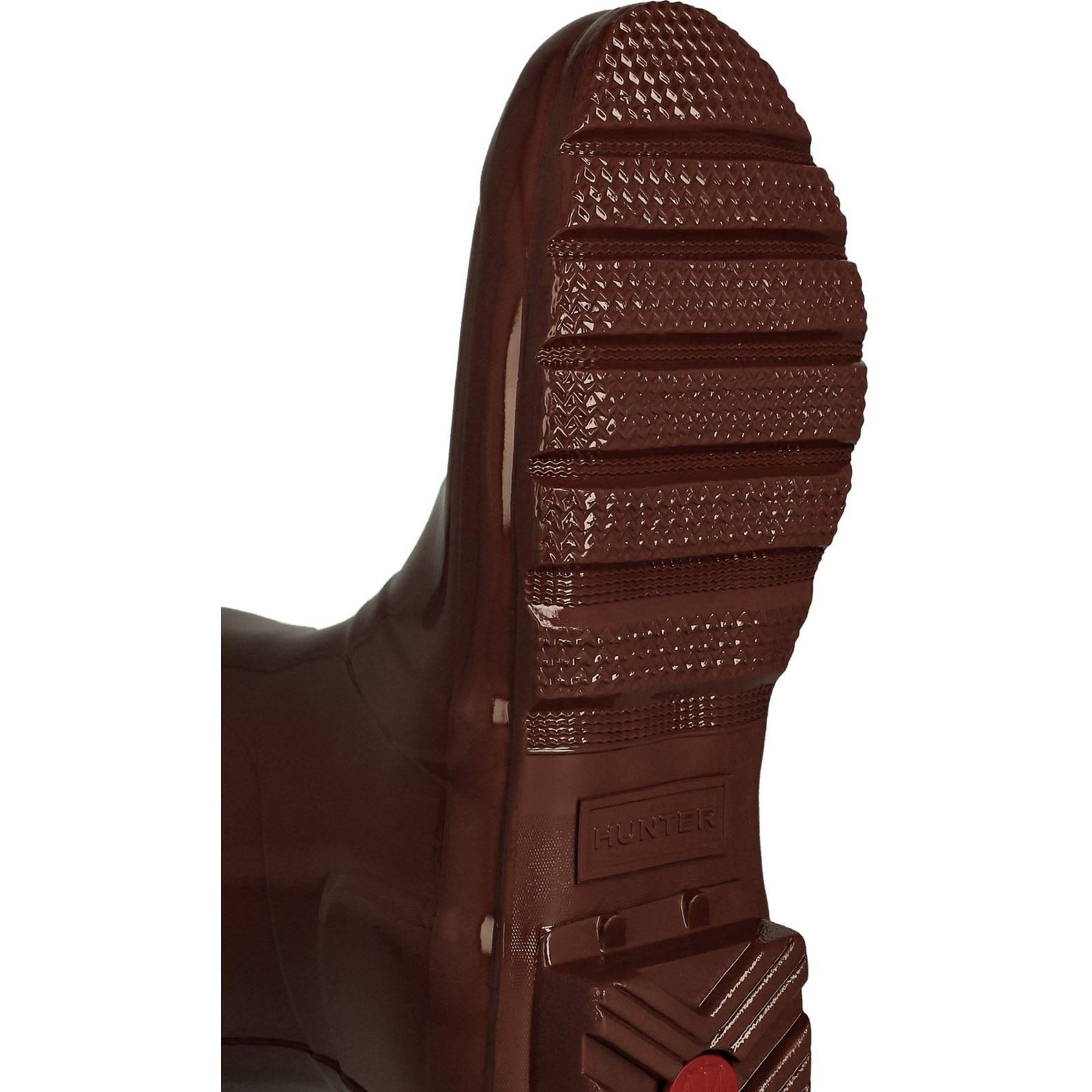 Hunter Original Tall Gloss Gummistiefel Für Damen In Gedämpftem Beerenfarben