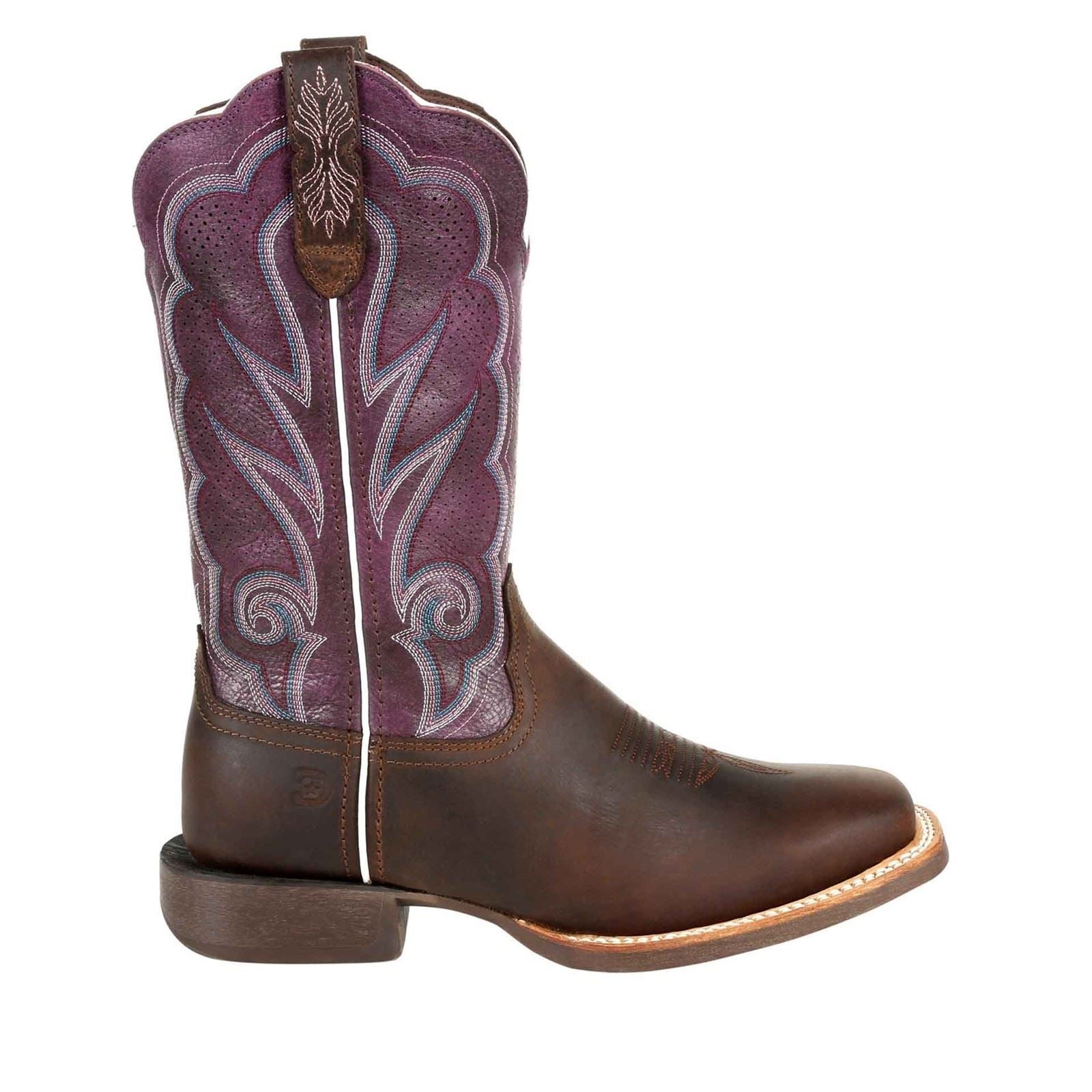 Durango Lady Rebel Pro Damenstiefel Aus Geöltem Braun/Pflaume Leder