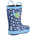 Cotswold Sprinkle Gummistiefel Dunkelblau & Weiß