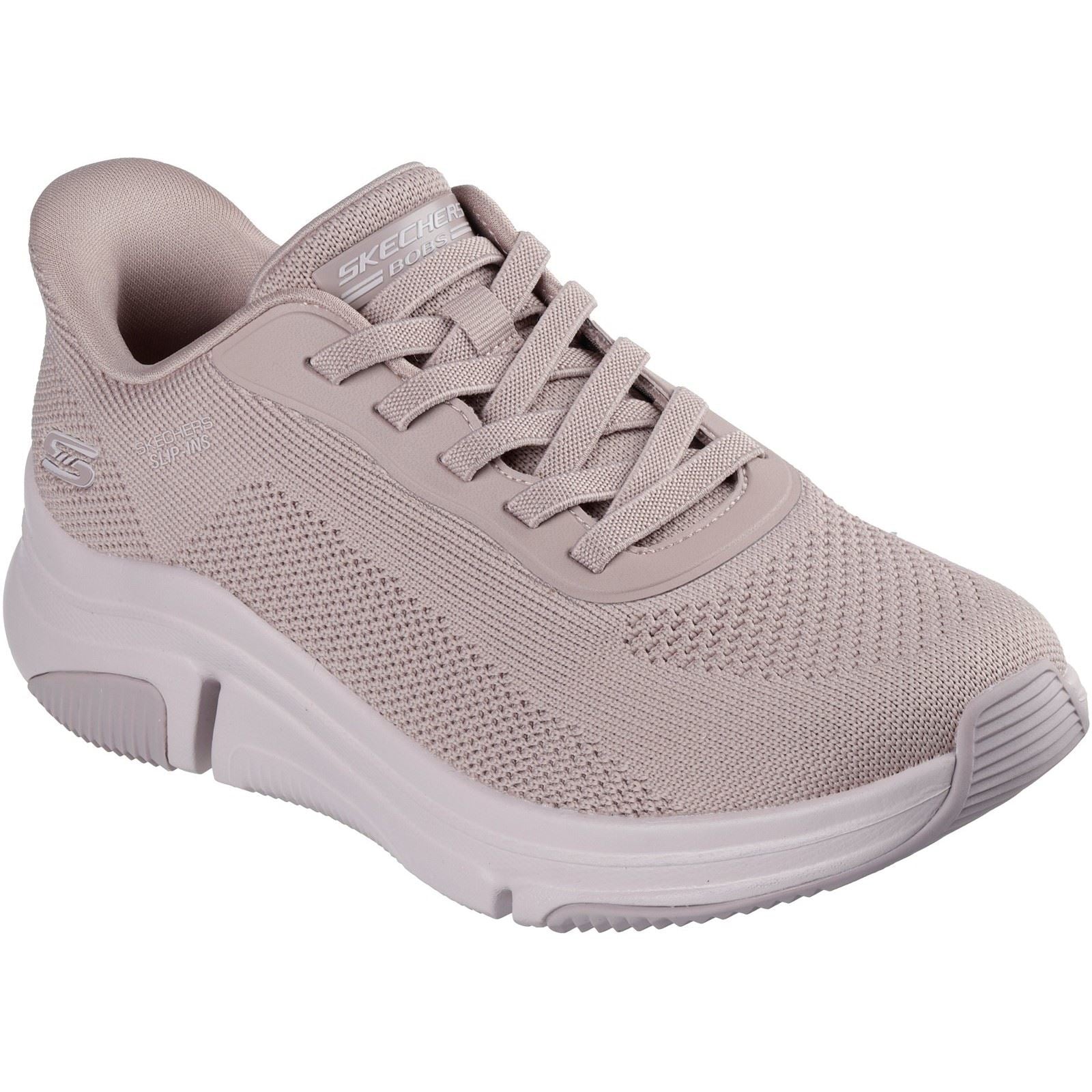 Skechers BOBS Sparrow Flex Too You Damen Sneaker in Rosa Textil