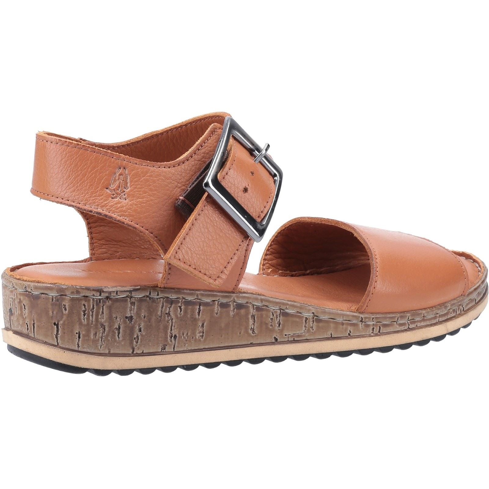 Hush Puppies Ellie Damen Sandalen Aus Leder In Tan