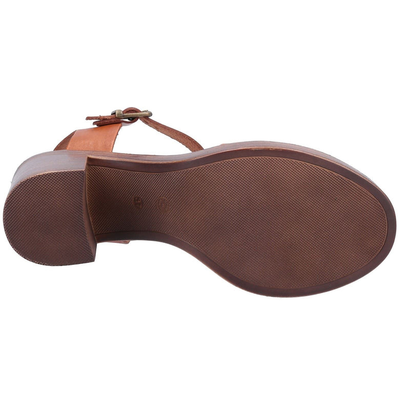 Hush Puppies Georgia Damen Sandalen Aus Leder In Tan