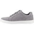 Hush Puppies Madden Herren Sneaker Aus Veloursleder In Grau
