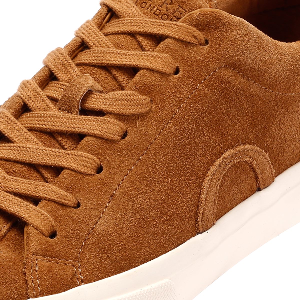 Osprey London The Versailles Wildleder Herren Braune Sneaker