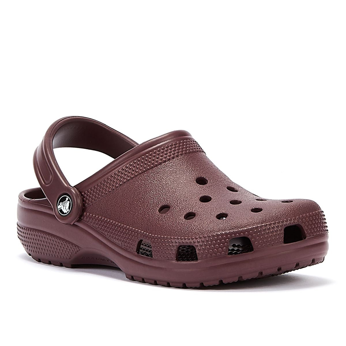 Crocs Classic Clog Dark Cherry Damen-Sandalen In Kirschrot