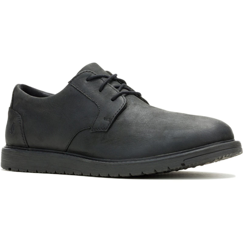 Hush Puppies JENSON MUDDY RIVER Herrenschuhe Aus Schwarzem Leder Oxford