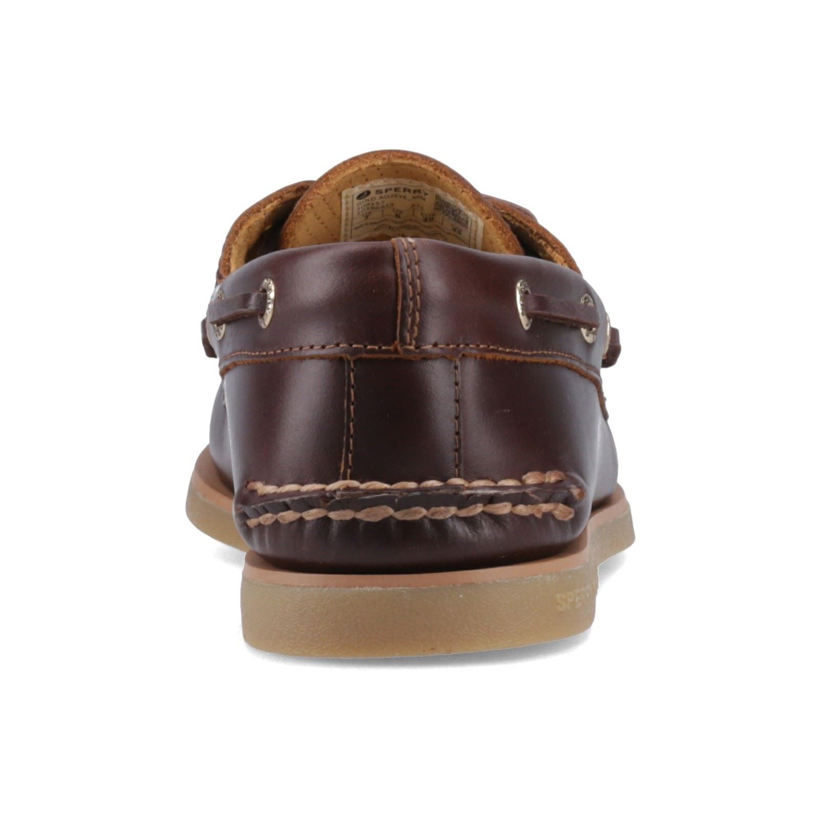 Sperry Authentic Gold Cup Leder Herren Braune Bootsschuhe