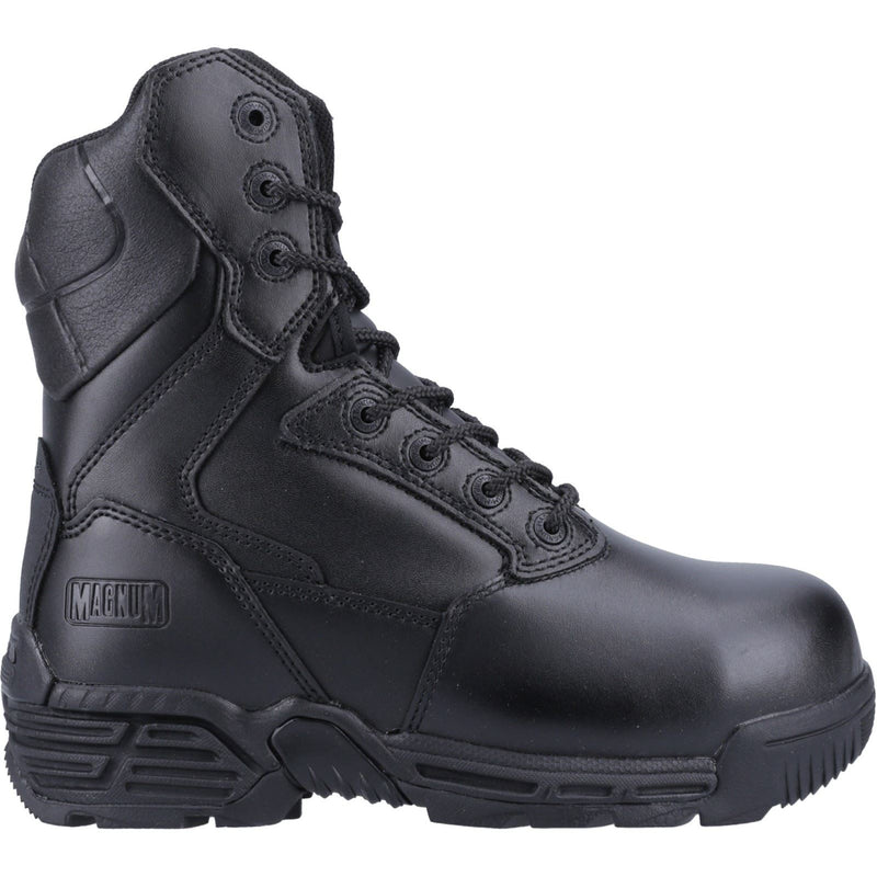 Magnum Stealth Force Acht Komma Null Leder Schwarze Sicherheitsstiefel